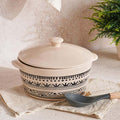 Eleni Ethnic Casserole 2.2l -black & Beige