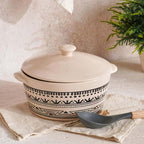 Eleni Ethnic Casserole 2.2l -black & Beige