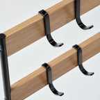 NÅLBLECKA
Utensil rack, metal/bamboo for kitchen countertop