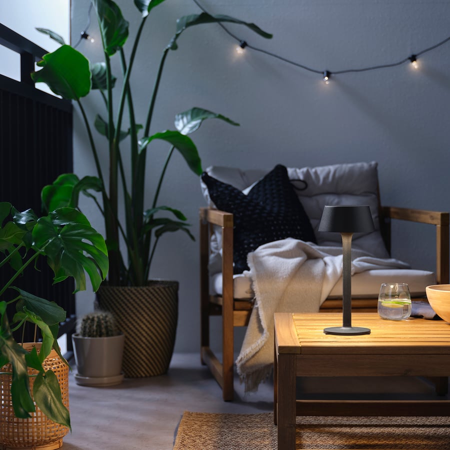 AVHÅLL
LED portable lamp, battery-operated dimmable