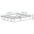 SMÄCKER
Cutlery tray, anthracite