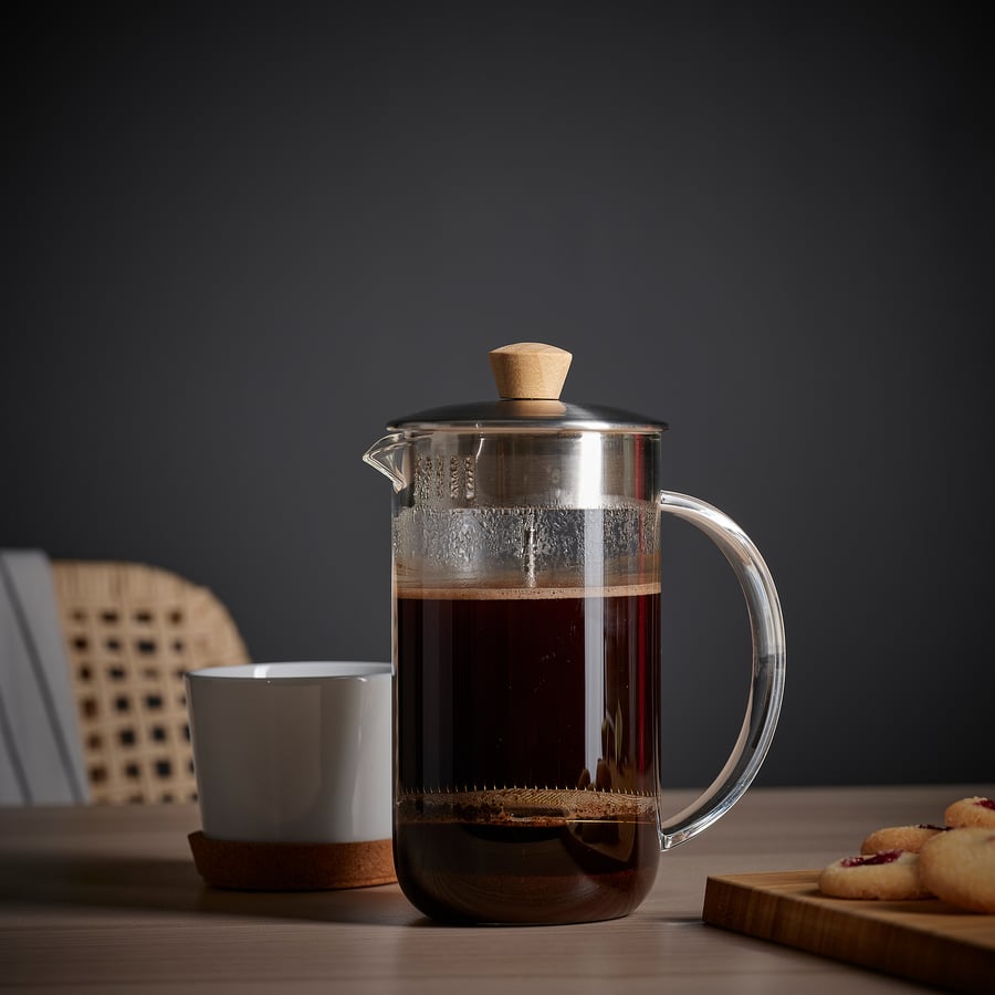 IKEA 365+
Coffee/tea maker, clear glass/stainless steel, 1 l