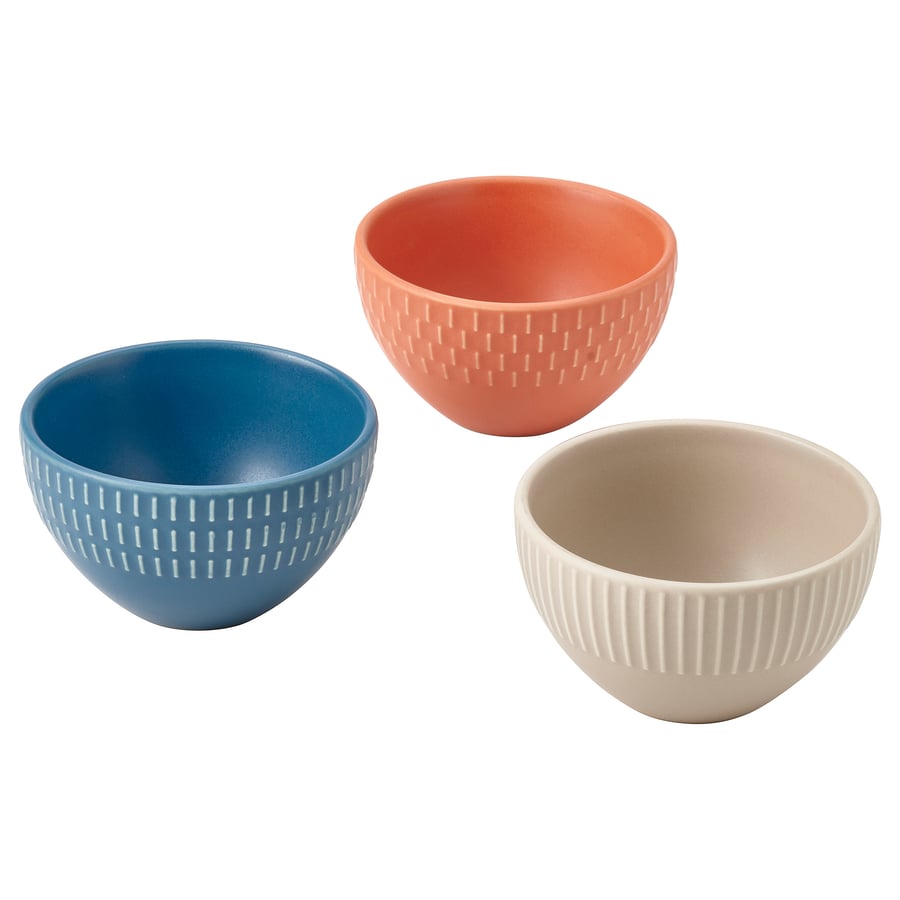 KEJSERLIG
Bowl, mixed colours, 10 cm
