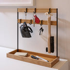 NÅLBLECKA
Utensil rack, metal/bamboo for kitchen countertop