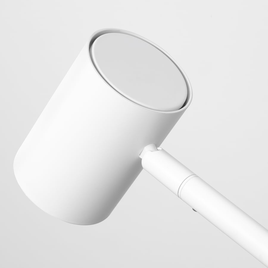 NYMÅNE
Work lamp with wireless charging, white