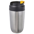 ENVÄLDIG
Insulated travel mug, stainless steel/black, 35 cl