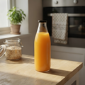 Clear Glass Milk Bottle - 1 Litre Homesop