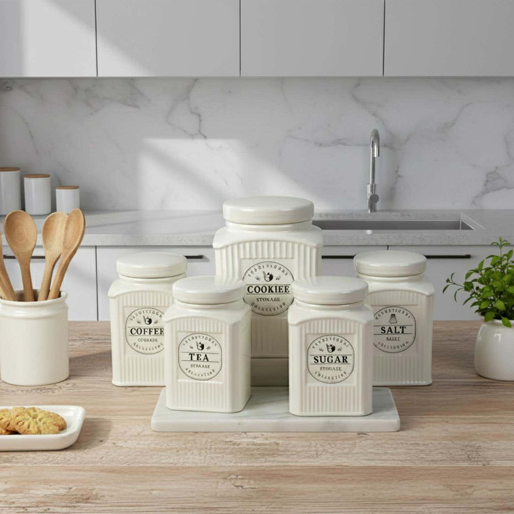 Lenosa Cookies Canister 2l -white