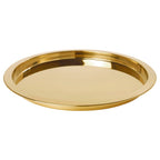 GLATTIS
Tray, brass-colour, 38 cm