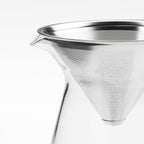 HÖGMODIG
Coffee maker for drip coffee, clear glass/stainless
