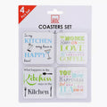 Printed Coasters Set of 4