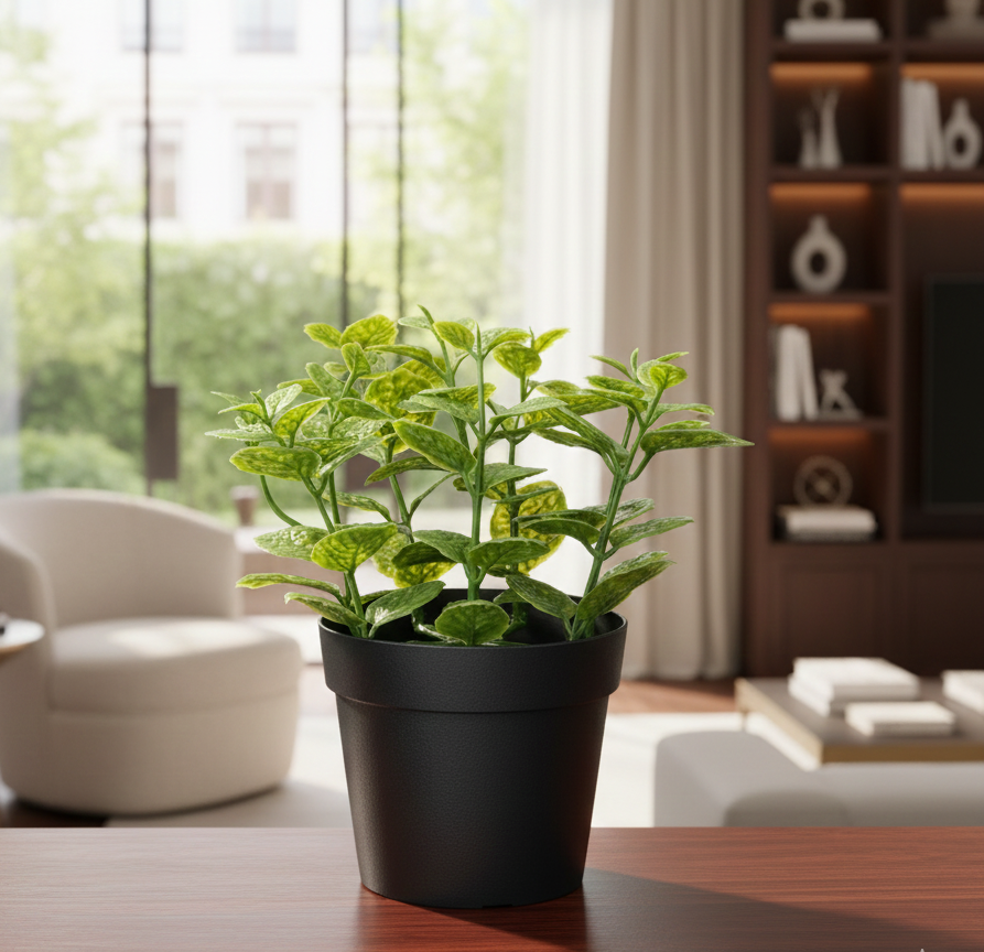 FEJKA
Artificial potted plant, in/outdoor Mint, 9 cm