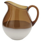 OMMJÄNGE
Jug, glass/brown, 2.7 l