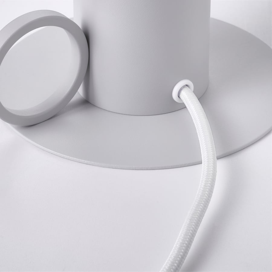 ÅSKMULLER
Table lamp, dimmable light grey