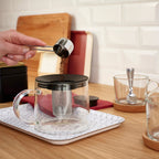 RIKLIG
Teapot, glass, 0.6 l