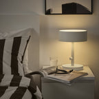 NYMÅNE
Table lamp, white, 33 cm