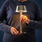 AVHÅLL
LED portable lamp, battery-operated dimmable