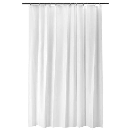 BJÄRSEN
Shower curtain, white, 180x200 cm