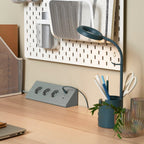 BRUNBÅGE
LED work lamp, with storage dimmable/turquoise
