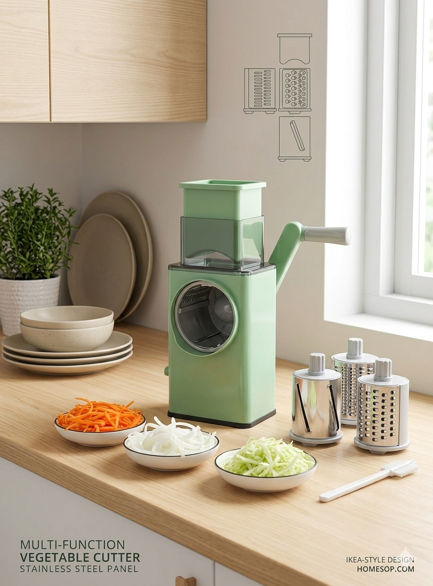 VEGETABLE CUTTER

STAINLESS STEEL PANEL