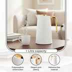 Inaya Vacuum Flask 1l -white