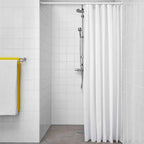 BJÄRSEN
Shower curtain, white, 180x200 cm