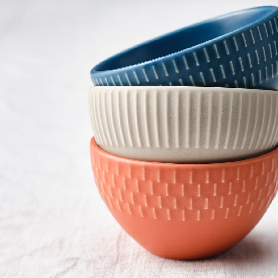 KEJSERLIG
Bowl, mixed colours, 10 cm