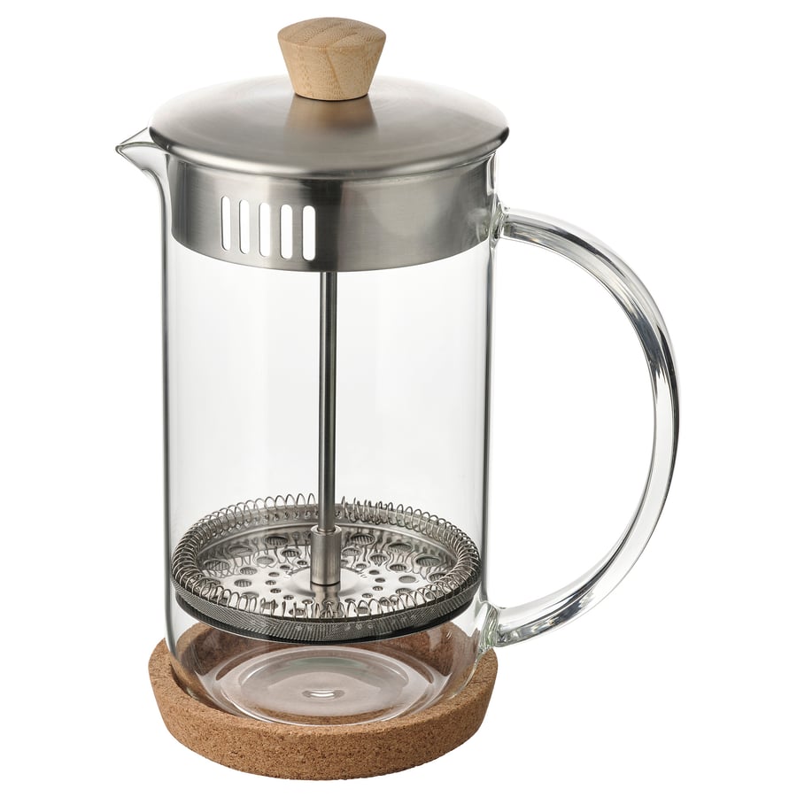 IKEA 365+
Coffee/tea maker, clear glass/stainless steel, 1 l
