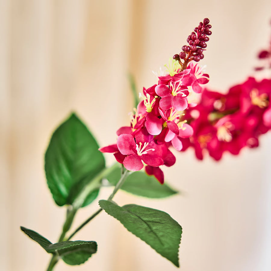 SMYCKA
Artificial flower mullein/dark pink
