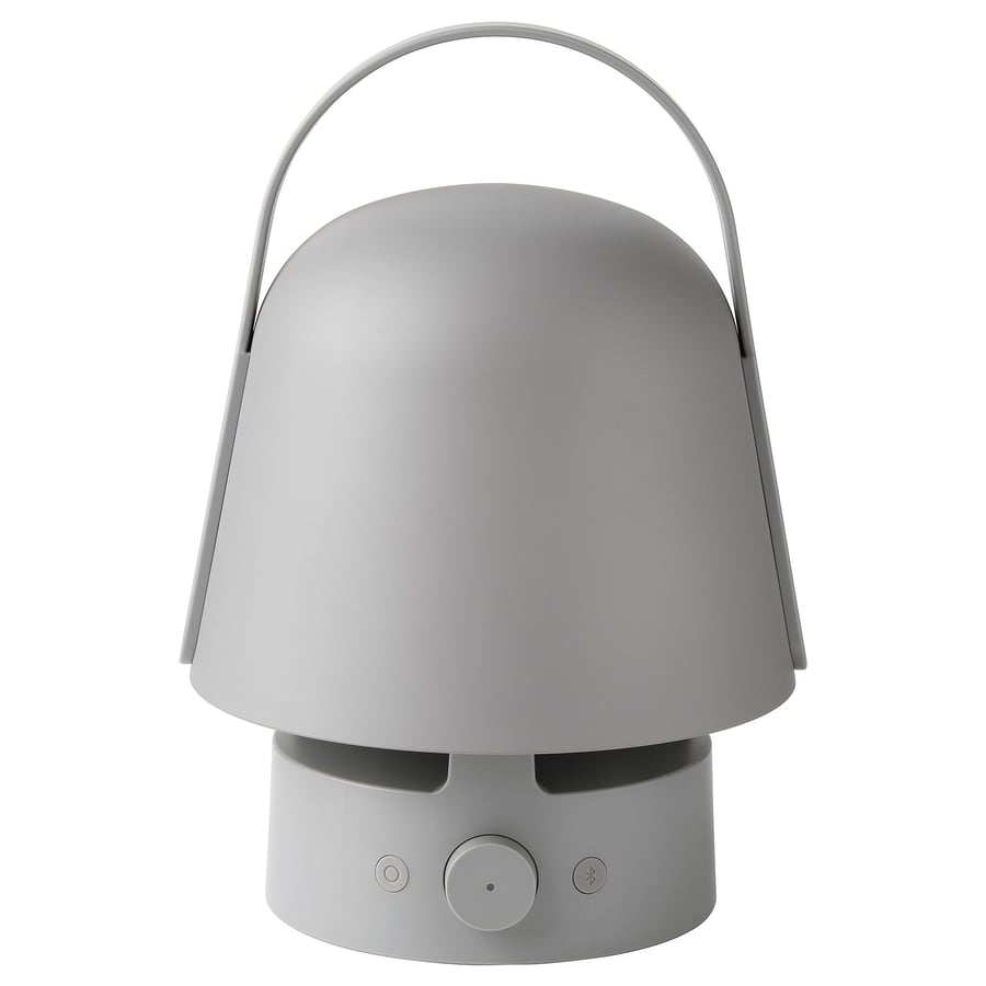 VAPPEBY
Bluetooth speaker lamp, outdoor/blue