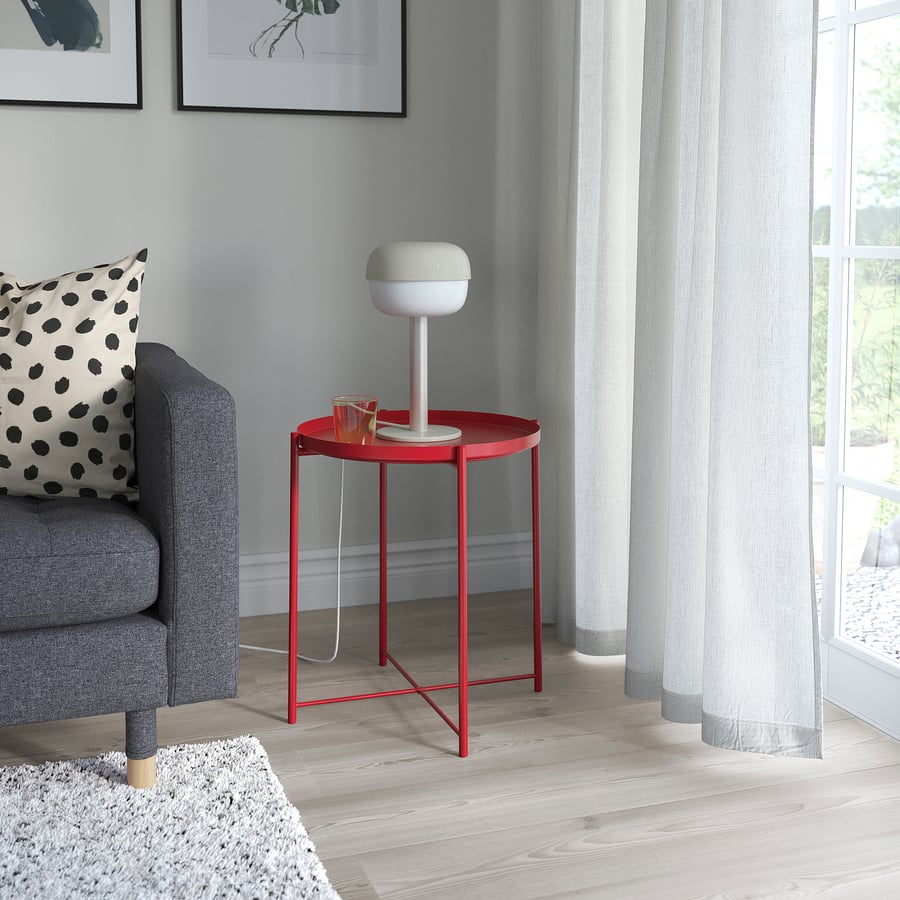 BLÅSVERK
Table lamp, beige, 36 cm