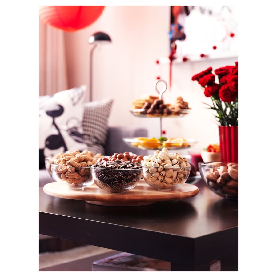 SNUDDA
Lazy Susan, solid wood, 39 cm