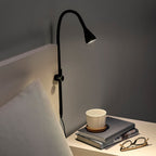NÄVLINGE
LED wall/clamp spotlight, black
