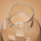 RÖDGASELL
Carafe, clear glass, 1.2 l