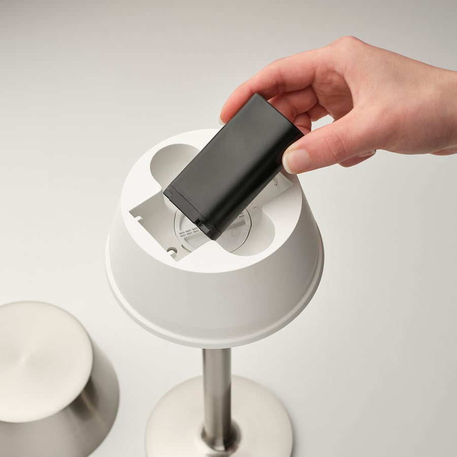 AVHÅLL
LED portable lamp, battery-operated dimmable