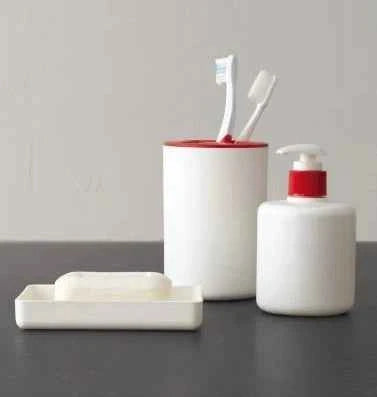 Varpan soap dish & liquid soap dispenser