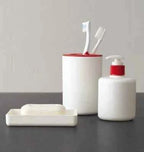 Varpan soap dish & liquid soap dispenser