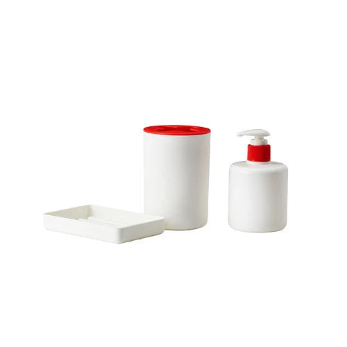 Varpan soap dish & liquid soap dispenser
