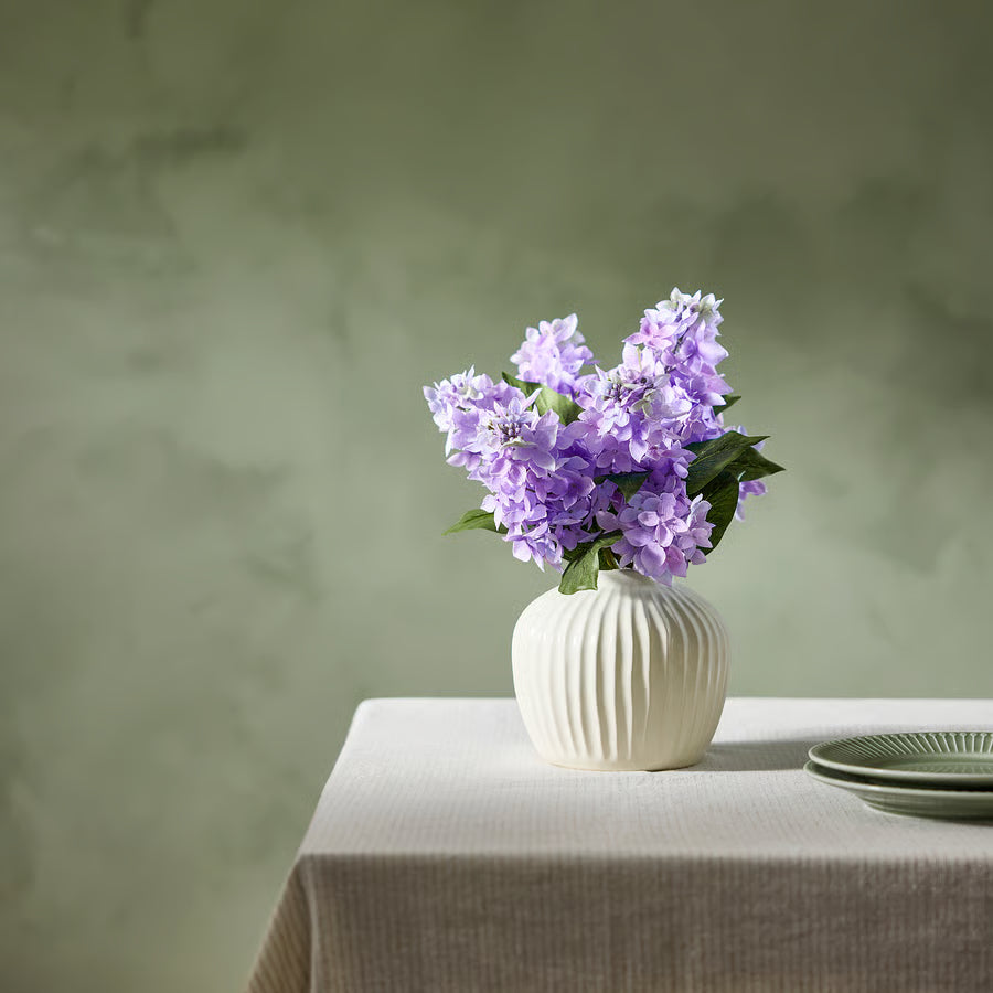 SMYCKA Artificial bouquet, in/outdoor/lilac, 36 cm