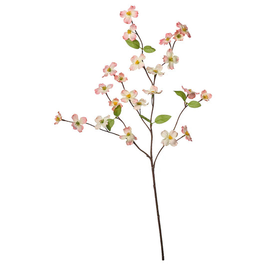 SMYCKA Artificial flower, in/outdoor/Dogwood pink