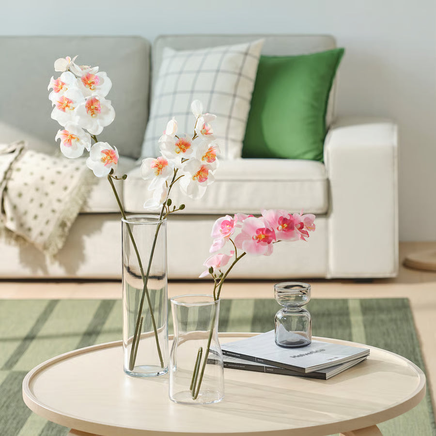 SMYCKA Artificial flower, in/outdoor/Orchid pink, 60 cm