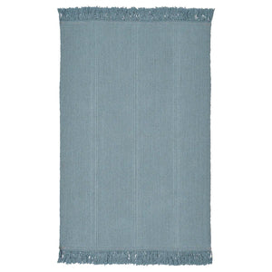 SORTSÖRug, flatwoven, light blue