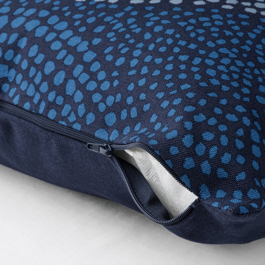 CUSHION COVER, DEEP BLUE