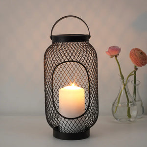 TOPPIGLantern for block candle, black, 36 cm