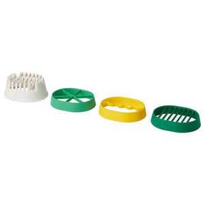 UPPFYLLDEgg slicer, set of 4, mixed colours