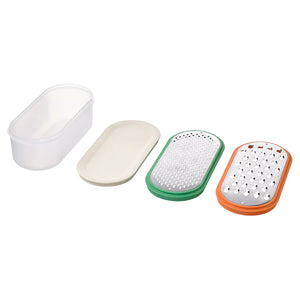 UPPFYLLDGrater with container, set of 4