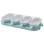 UPPFYLLD Ice lolly maker, light turquoise/light grey