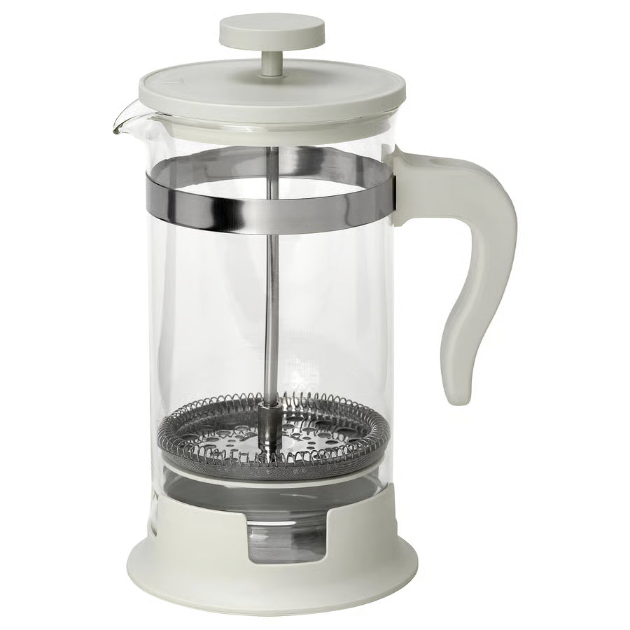 UPPHETTA Coffee/tea maker, glass/stainless steel, 1 l
