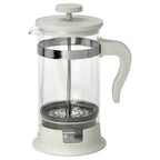 UPPHETTA Coffee/tea maker, glass/stainless steel, 1 l