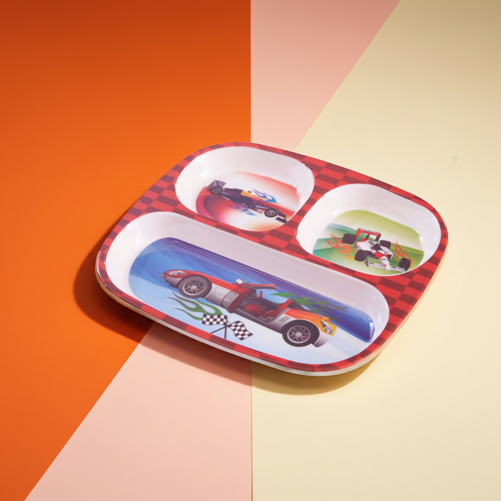 3-Partition Rectangular Plate